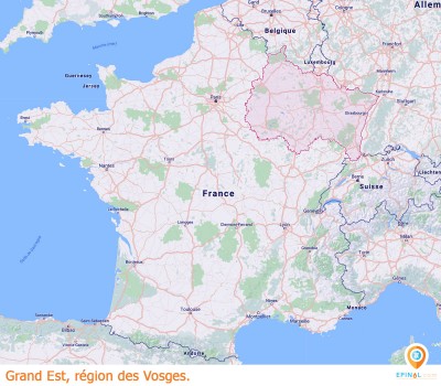 Dans quelle région sont les Vosges ?